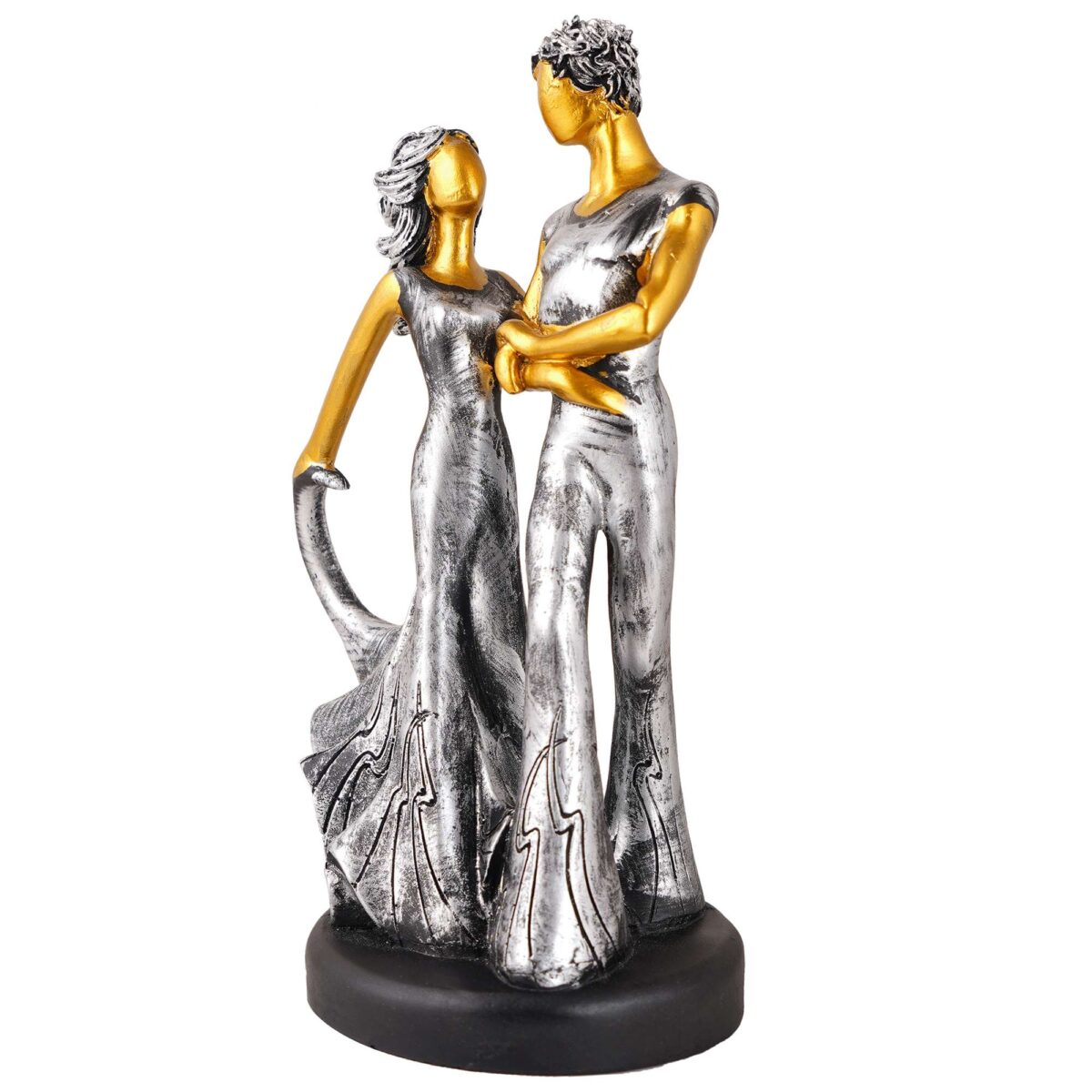 Great Valentine's Day Gift For Girl & Boys symbolizes true love, Romantic Gift Showpieces silver Golden - Image 2