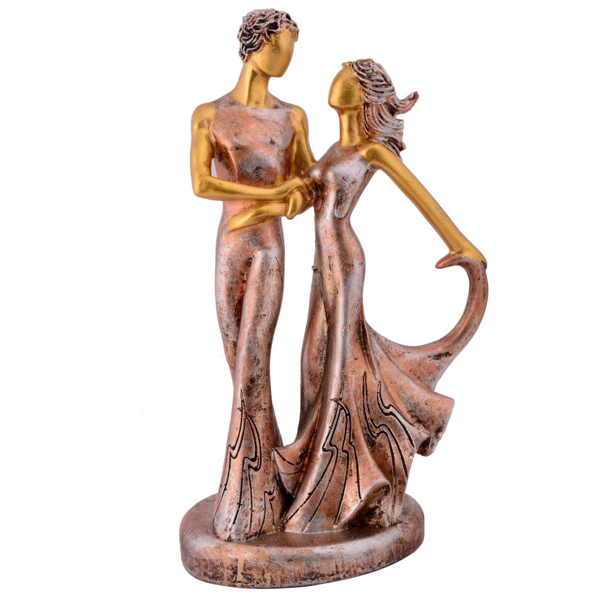 GREAT Valentine's Day Gift For Girl & Boys symbolizes true love, Romantic Gift Showpieces golden brown - Image 3